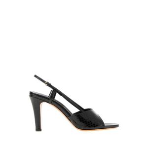 MIU MIU Black leather sandals 5X547EF0850XP F0002