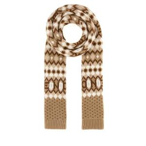 FENDI Embroidered wool blend scarf FXT468AVP8 F0QB8