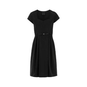 GIVENCHY 블랙 태피터 미니 드레스 BW225H14L1 001