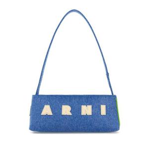 MARNI Denim shoulder Museo shoulder bag SBMP0248Q0P8535 00B44