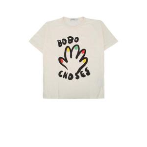 BOBO CHOSES HIGH FIVE T SHIRT B225AC004 OFFWHITE