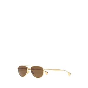 BOTTEGA VENETA Gold metal Fin sunglasses 845791V4450 1251