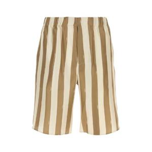 FENDI 프린트 실크 버뮤다 반바지 FB1045AU6Z F1QYZ