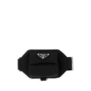 PRADA 블랙 나일론 커프 2TT1942DMK F0002