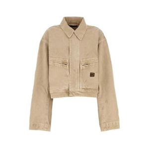 BALENCIAGA Beige denim jacket 842161TSWB2 9501