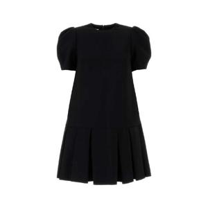 MOSCHINO Black stretch twill dress J04465424 0555