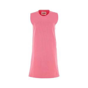 JIL SANDER 플루오 핑크 폴리에스터 미니 드레스 J02CT0356J19155 956