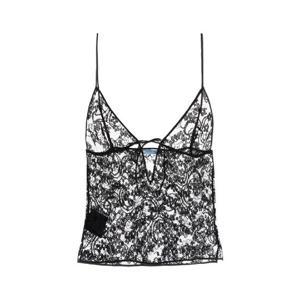 PRADA Black lace top TP6238SOOO13B0 F0002