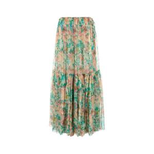 CHLOE Printed silk skirt 25UJU10465 24T