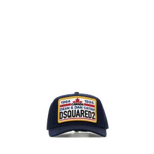 DSQUARED Navy blue cotton baseball cap BCM092205C00001 3073