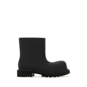 BALENCIAGA 블랙 EVA 스테로이드 발목 부츠 770589W0FOI 1000