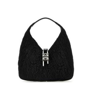 GIVENCHY 블랙 패브릭 G-Hobo 미니 핸드백 BB50QNB1QG 001