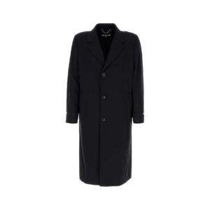 MAISON MARGIELA Midnight blue wool coat S50AA0160M35514 511