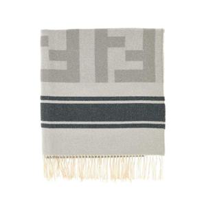 FENDI 자수 면 혼방 비치 타월 FXS717AN93 F0QZ0