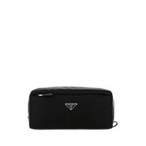 PRADA 블랙 나일론 뷰티 케이스 2NA0292DMH F0002