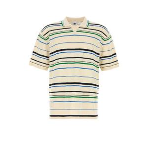 WALES BONNER X ADIDAS Embroidered cotton blend Wales Bonner x Adidas polo shirt JM8203 WONWHIGREEN