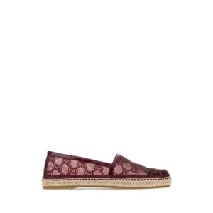 GUCCI Burgundy mesh espadrilles 841343FAEZM 6265