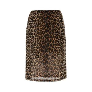 SAINT LAURENT Printed silk skirt 851746Y2B11 9665