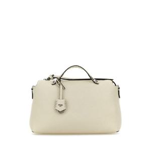FENDI 아이보리 가죽 대형 By The Way 핸드백 8BL156ASU2 F1JBP