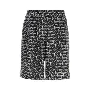BURBERRY 프린트 실크 버뮤다 쇼츠 8089043 B9593