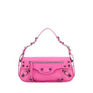 BALENCIAGA 푸시아 가죽 스몰 르 카골 슬링 숄더백 7716402AA6T 5908