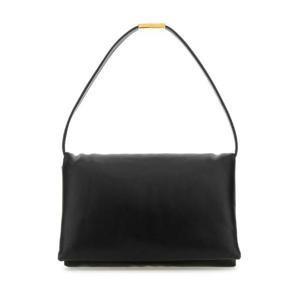 MARNI 블랙 가죽 숄더백 SBMP0139UOP5298 00N99