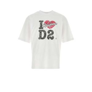 DSQUARED White cotton t shirt S71GD1599D20020 100
