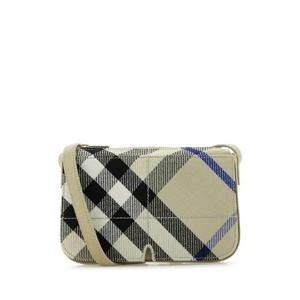 BURBERRY Embroidered canvas Snip crossbody bag 8103378 C1311