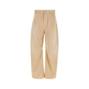 LOEWE PAULAS IBIZA Beige cotton Paula s Ibiza wide leg pant H616Y04XA5 LIGHTBEIGE