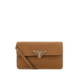 PRADA Biscuit leather mini crossbody bag 1BD386VOTONZV F04N5