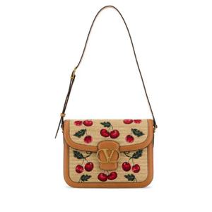 VALENTINO GARAVANI 자수 라피아 9T05 크로스바디 백 6W0B0R15IXM R9F