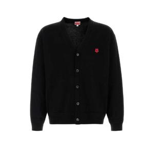 KENZO Black wool cardigan FF65CA7593LB 99J