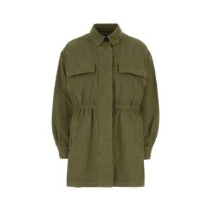 PRADA Army green cotton jacket P620SSOOO16IH F0161