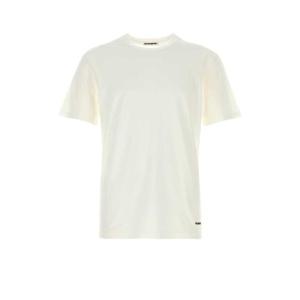 JIL SANDER White cotton t shirt J47GC0158J45031 100