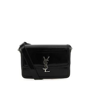 SAINT LAURENT 블랙 가죽 솔페리노 미디엄 크로스바디 백 711039AAB9H 1000
