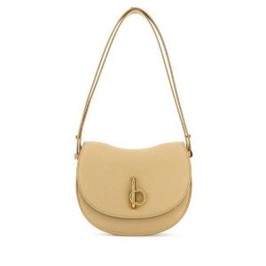 BURBERRY Beige leather small Rocking Horse shoulder bag 8097562 A2021