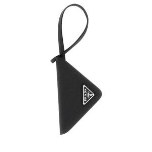 PRADA 블랙 가죽 이름표 2TT1532AHF F0002