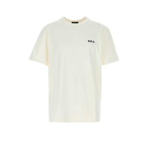 APC Ivory cotton t-shirt COHBQH26391 TAE