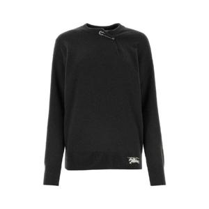 BURBERRY 무연탄 캐시미어 스웨터 8083626 A4199
