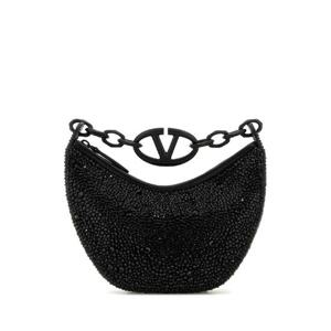 VALENTINO GARAVANI 장식 가죽 Hobo VLogo Moon 핸드백 5W0B0Q43KLC Z7Z