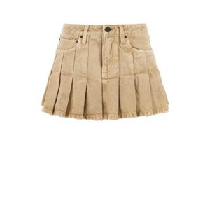 BALENCIAGA Beige denim mini skirt 838711TSWB2 9501