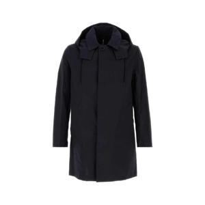 MACKINTOSH 네이비 블루 코튼 캠브리지 레인코트 MO6763 NAVY