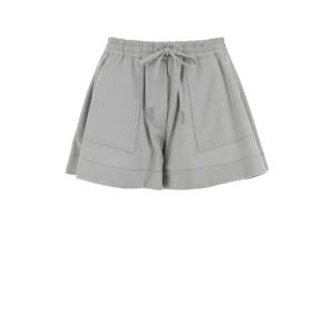 LOEWE Powder blue twill shorts S359Y1AX25 LIGHTGREY
