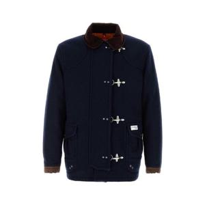 FAY Navy blue wool blend jacket MAM1351148LXQ1 U808