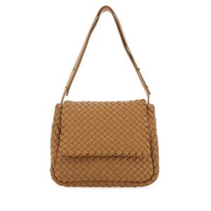 BOTTEGA VENETA 카멜 가죽 코블 숄더 백 709418V01D1 9830