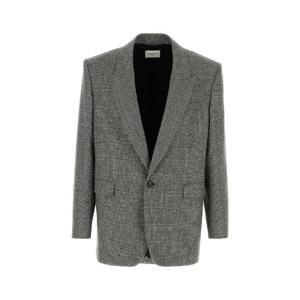 SAINT LAURENT Embroidered wool blazer 837196Y5H54 1095