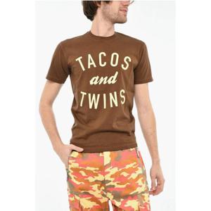 디스퀘어드2 반팔 티셔츠 S74GD1050 S22427 143 Brown