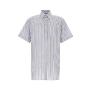 VALENTINO GARAVANI Embroidered oxford shirt 6V3AAIA0AKT QT7