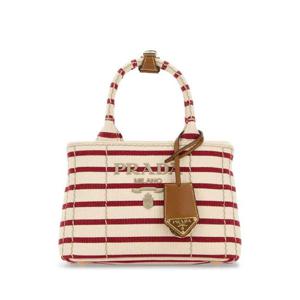 PRADA Embroidered canvas mini handbag 1BA038V8OX2HJN F059I