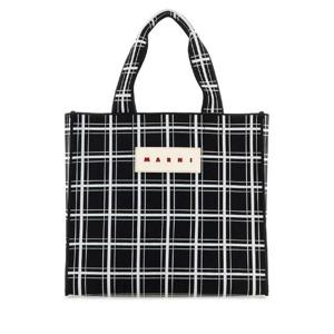 MARNI 자수 자카드 쇼핑백 SHMQ0046A0P6053 ZO644